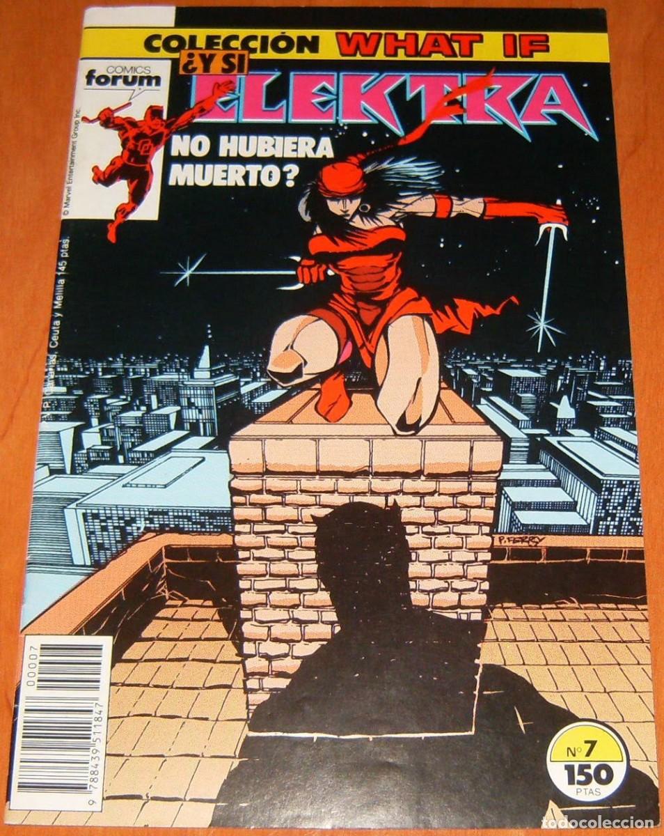 C&oacute;mics: COLECCION WHAT IF 7 . Y SI ELEKTRA NO HUBIERA MUERTO ? . FORUM . FRANK MILLER . DAREDEVIL