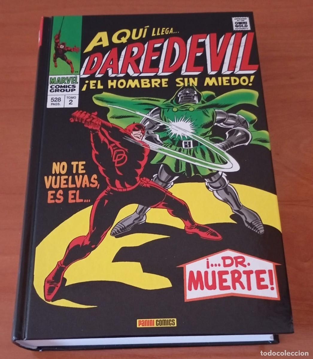 C&oacute;mics: OMNIGOLD . MARVEL GOLD TAPA DURA . DAREDEVIL n&uacute;mero 2 . La prisi&oacute;n viviente . PANINI