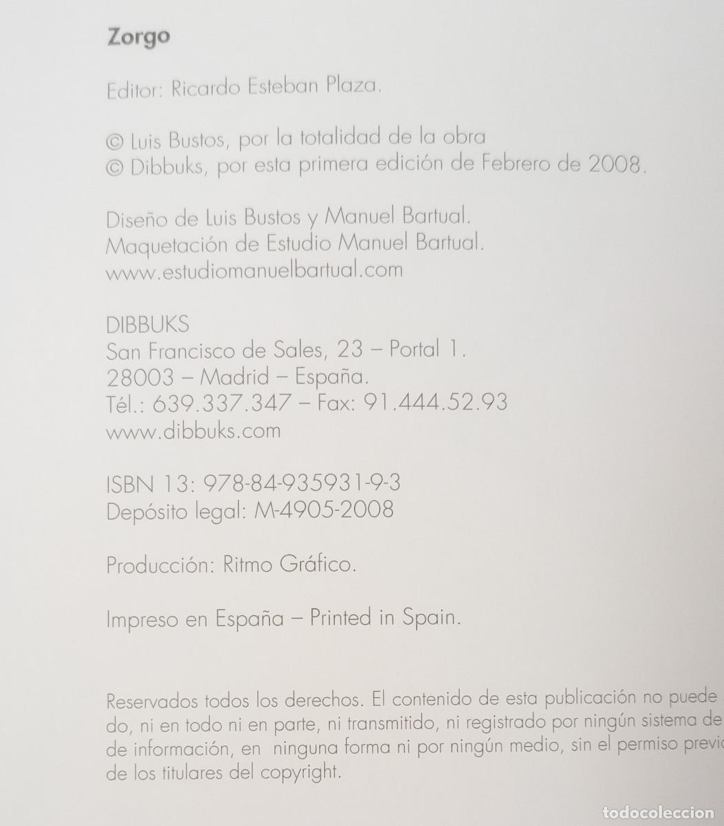 C&oacute;mics: ZORGO - LUIS BUSTOS - DIB-BUKS, 2008 - Foto 5