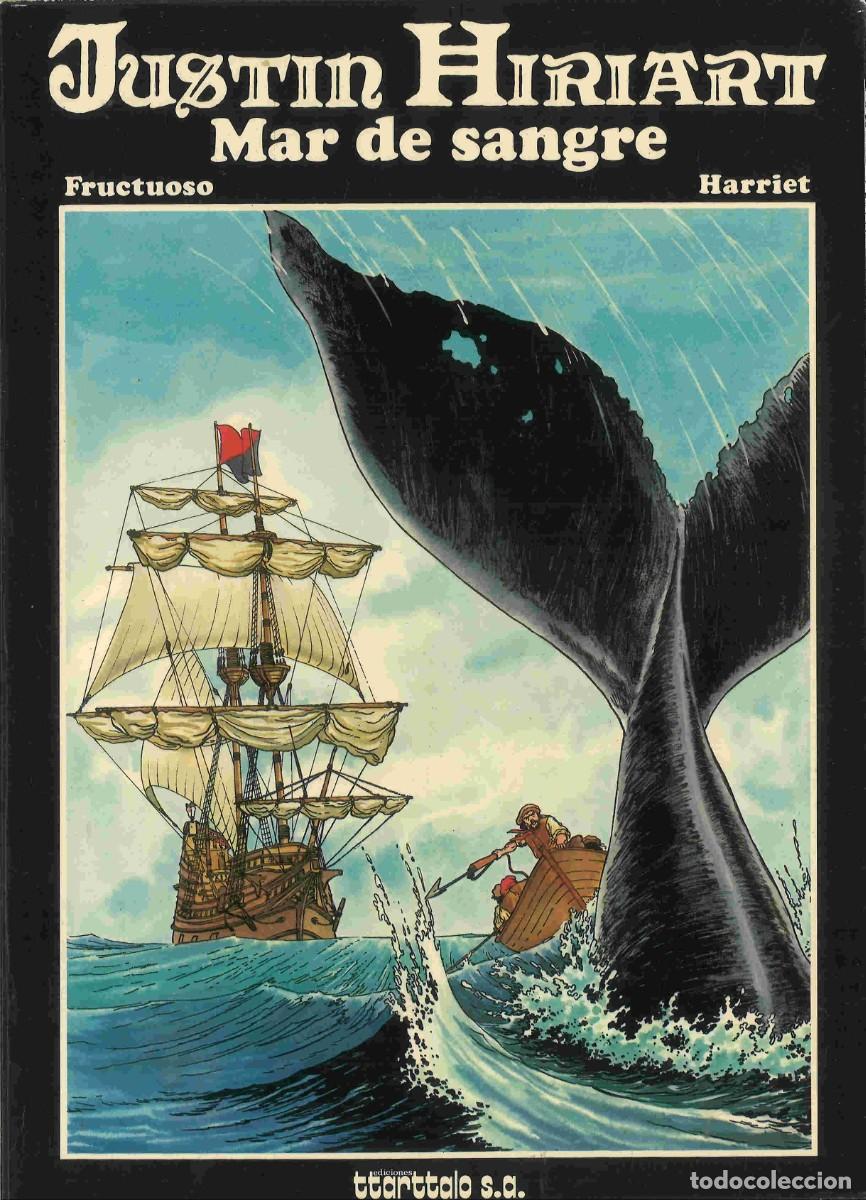 C&oacute;mics: Justin Hiriart. Mar de sangre. Ttarttalo. 1983