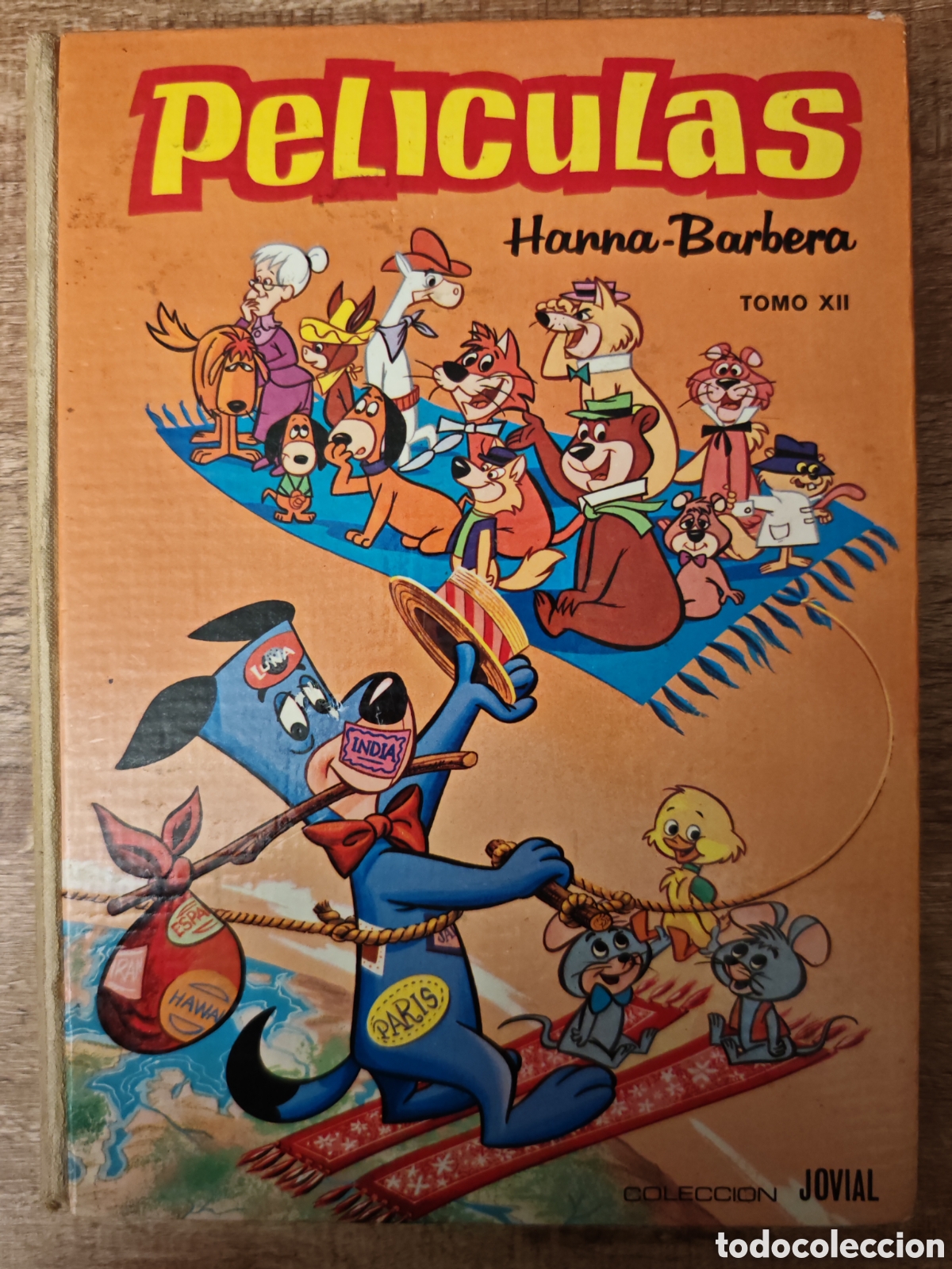 C&oacute;mics: Pel&iacute;culas Hanna-Barbera Tomo XII. Colecci&oacute;n Jovial. 1970. ERSA