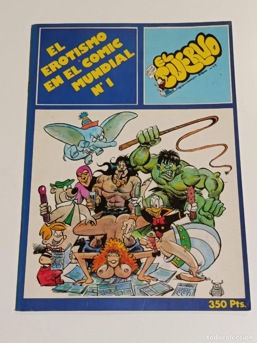 C&oacute;mics: El erotismo en el comic mundial n&uacute;m 1