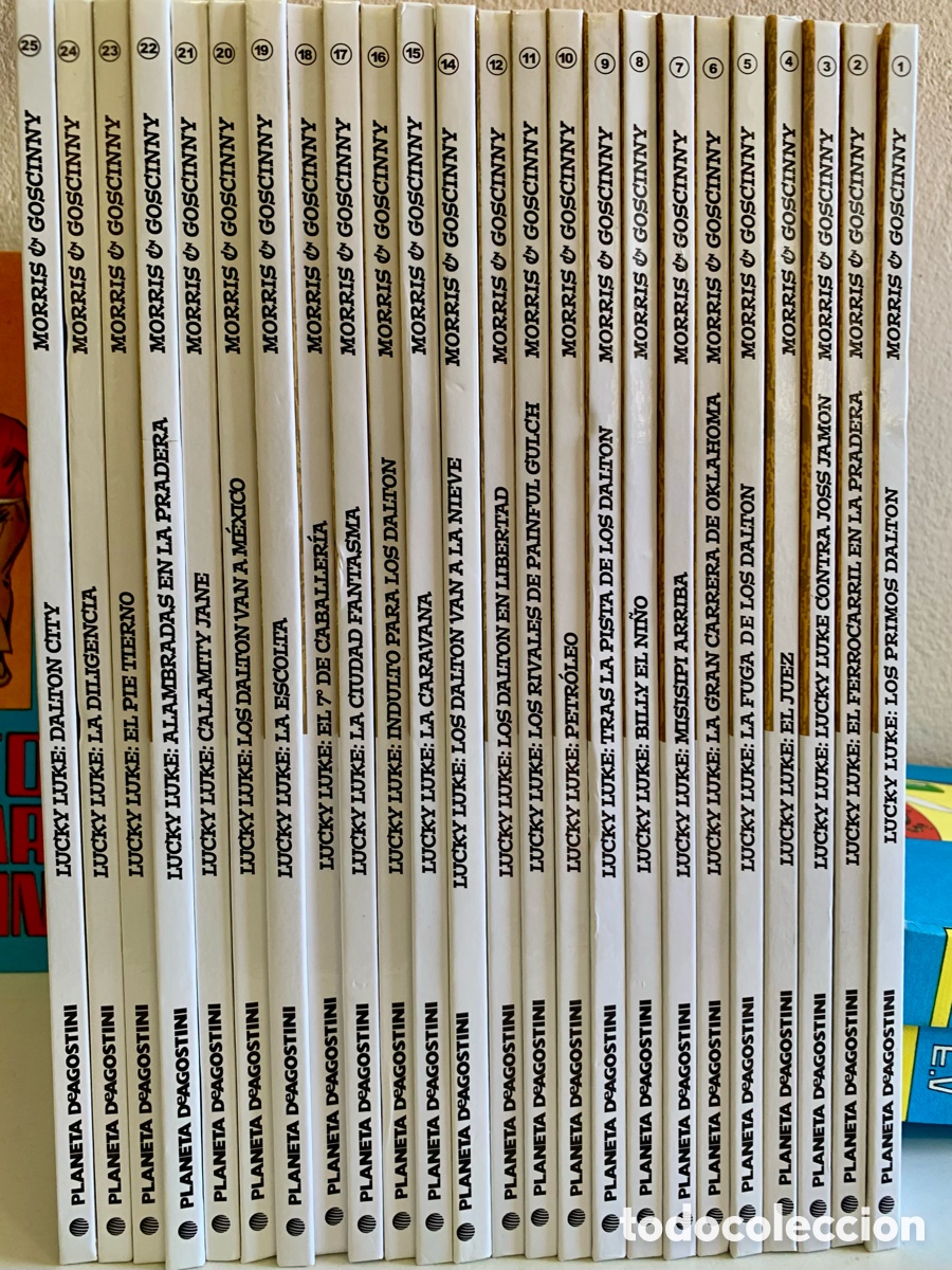 C&oacute;mics: Colecci&oacute;n 25 tomos Lucky Luke