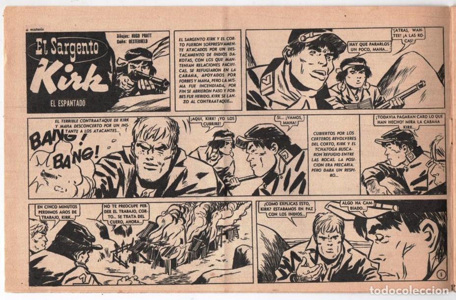 C&oacute;mics: 1956 MISTERIX # 385 SARGENTO KIRK, EL ESPANTADO - PRATT OESTERHELD SOLANO LOPEZ - FUERTE ARGENTINO