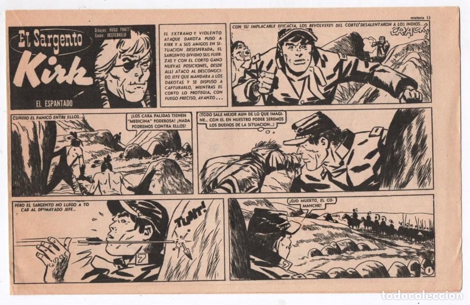 C&oacute;mics: 1956 MISTERIX # 386 SARGENTO KIRK, EL ESPANTADO - PRATT OESTERHELD SOLANO LOPEZ - FUERTE ARGENTINO
