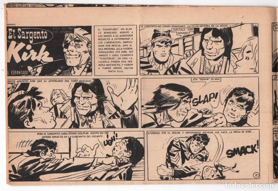 C&oacute;mics: 1956 MISTERIX # 389 SARGENTO KIRK, EL ESPANTADO - PRATT OESTERHELD SOLANO LOPEZ - FUERTE ARGENTINO