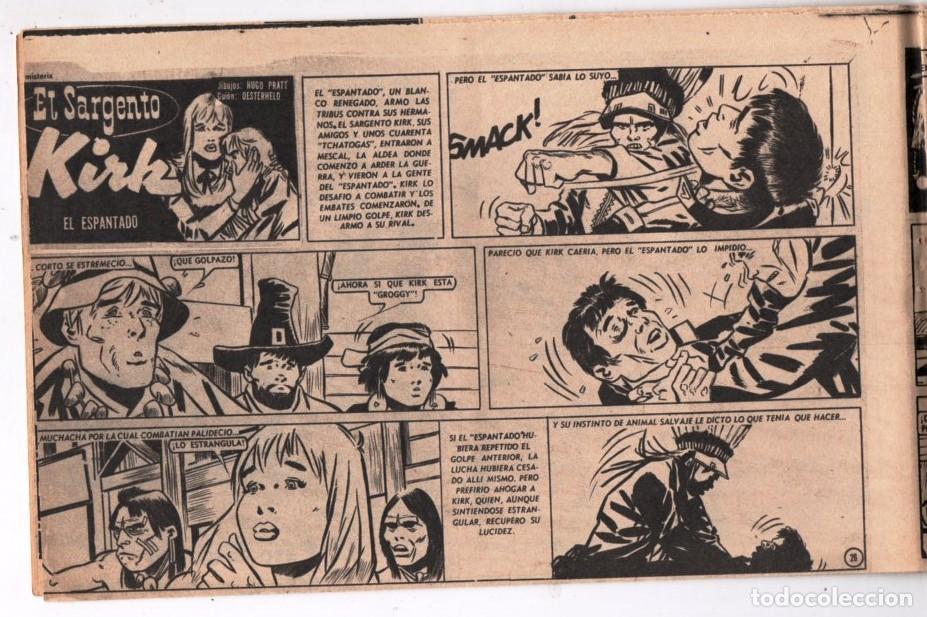 C&oacute;mics: 1956 MISTERIX # 390 SARGENTO KIRK, EL ESPANTADO - PRATT OESTERHELD SOLANO LOPEZ - FUERTE ARGENTINO