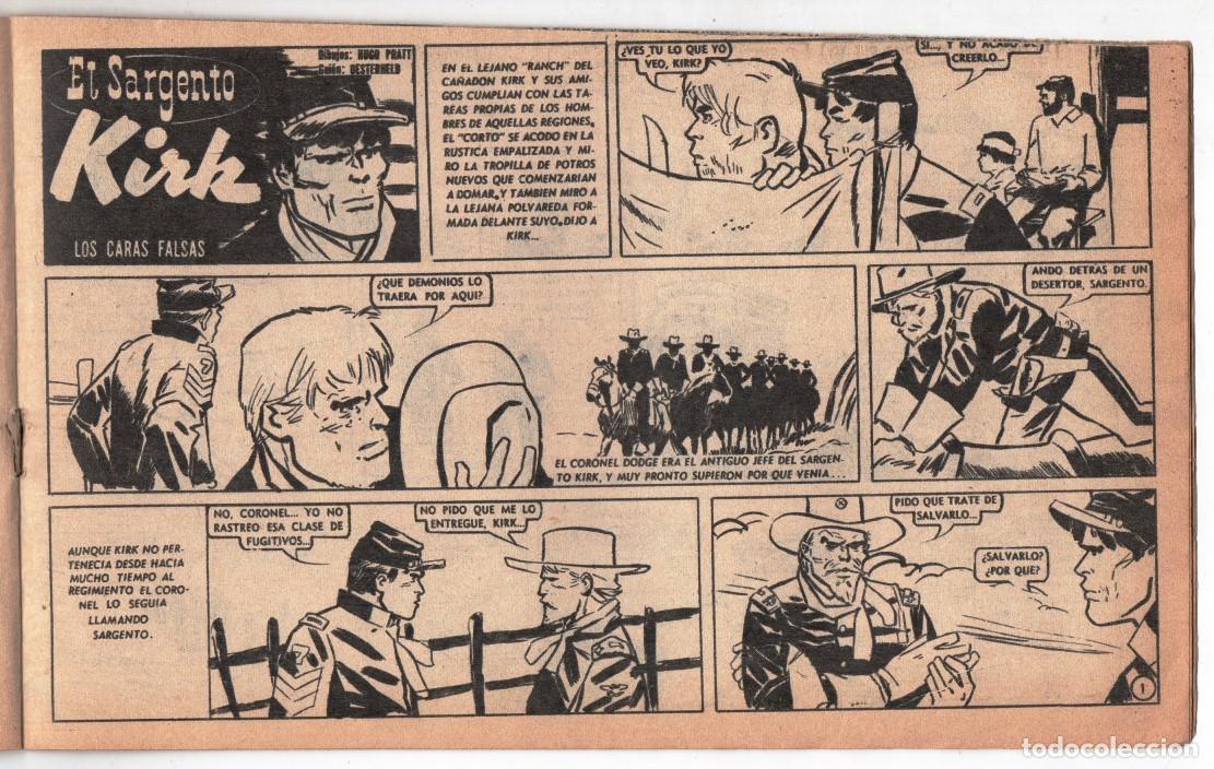 C&oacute;mics: 1956 MISTERIX # 391 SARGENTO KIRK, LAS CARAS FALSAS - PRATT OESTERHELD SOLANO LOPEZ-FUERTE ARGENTINO