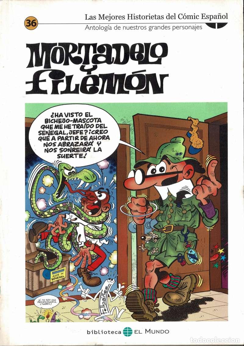C&oacute;mics: Francisco Ib&aacute;&ntilde;ez - Las Mejores Historietas del C&oacute;mic Espa&ntilde;ol N&ordm; 36. Mortadelo y Filem&oacute;n