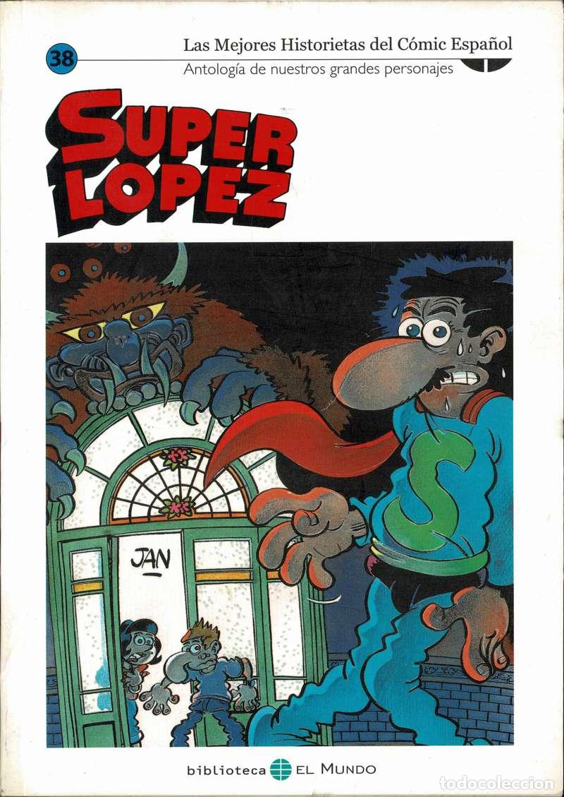 C&oacute;mics: Jan - Las Mejores Historietas del C&oacute;mic Espa&ntilde;ol N&ordm; 38. Superl&oacute;pez