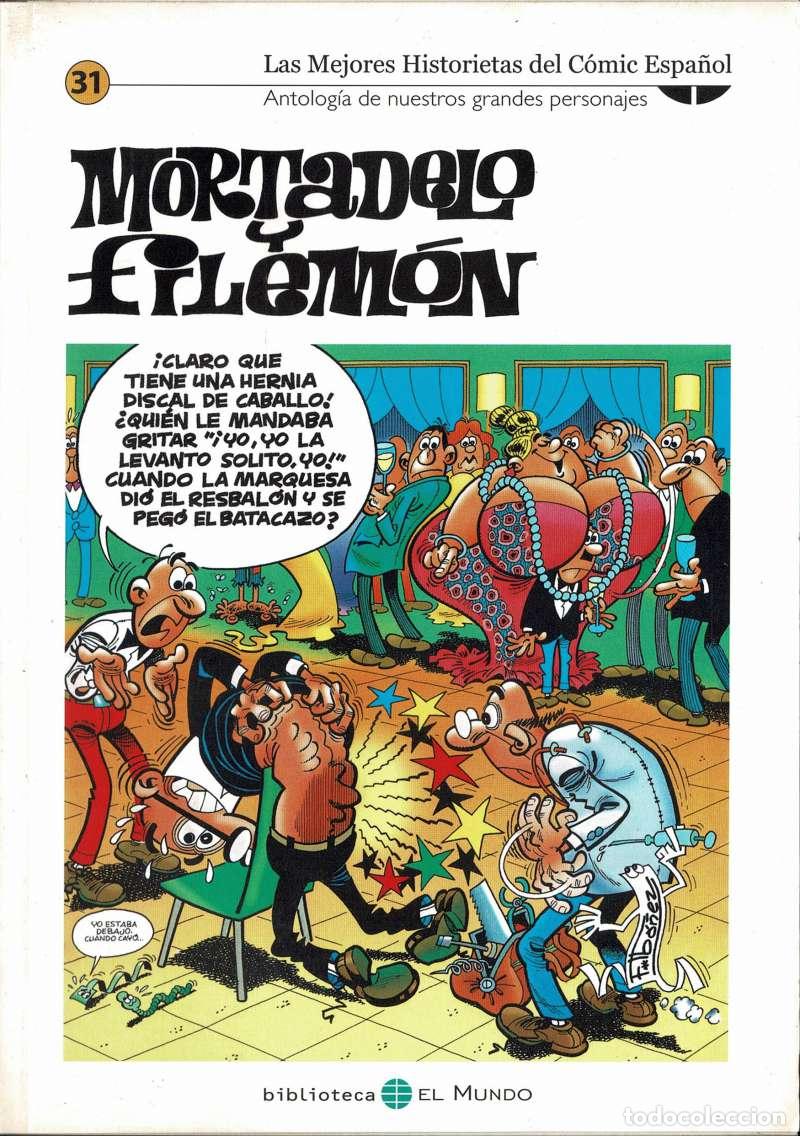 C&oacute;mics: Francisco Ib&aacute;&ntilde;ez - Las Mejores Historietas del C&oacute;mic Espa&ntilde;ol N&ordm; 31. Mortadelo y Filem&oacute;n
