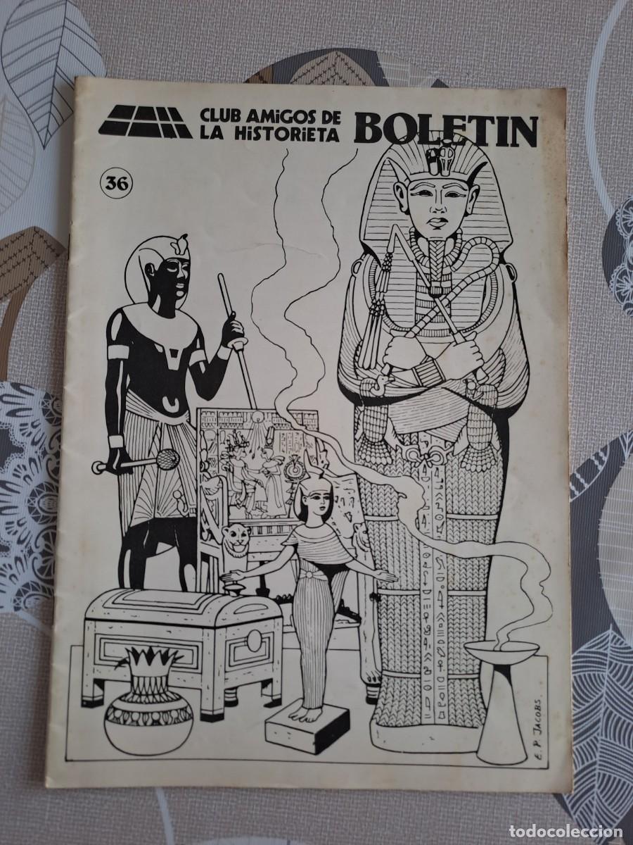 C&oacute;mics: Club amigos de la historieta, bolet&iacute;n 36 Bolsa DA