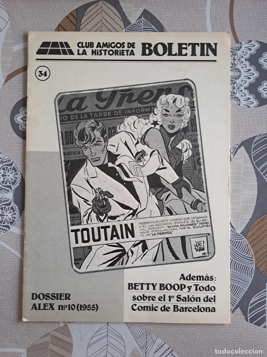 C&oacute;mics: Club amigos de la historieta, bolet&iacute;n 34 Bolsa DA