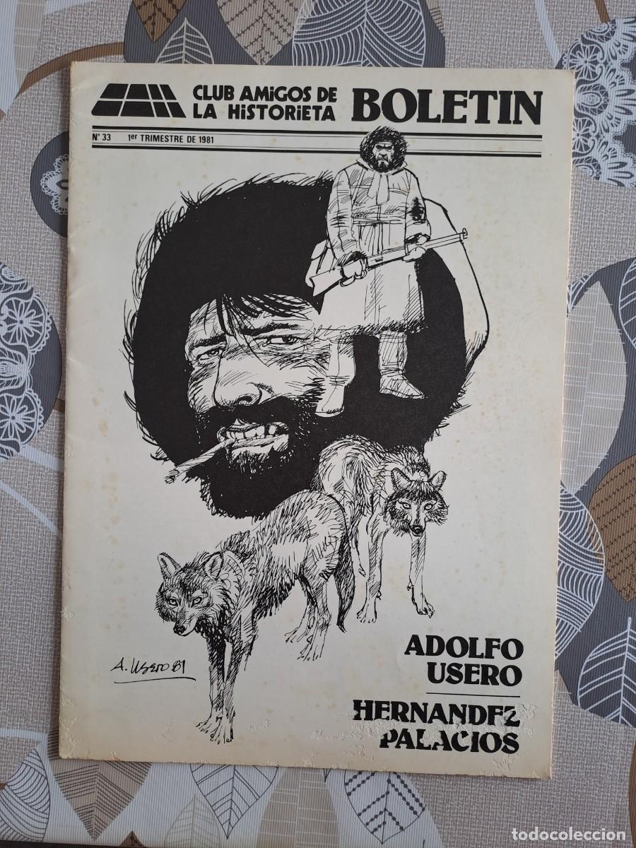 C&oacute;mics: Club amigos de la historieta, bolet&iacute;n 33 Bolsa DA