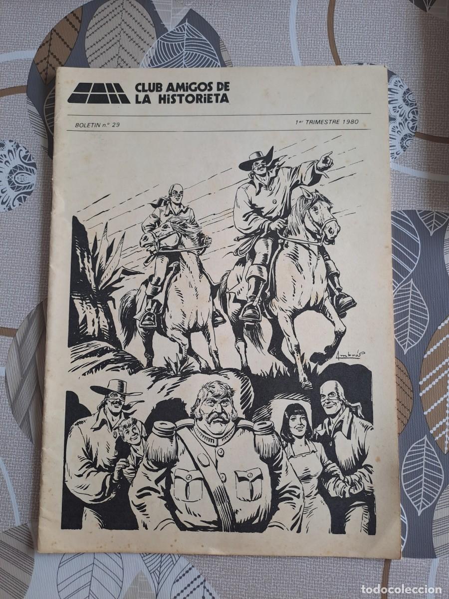C&oacute;mics: Club amigos de la historieta, bolet&iacute;n 29 Bolsa DA