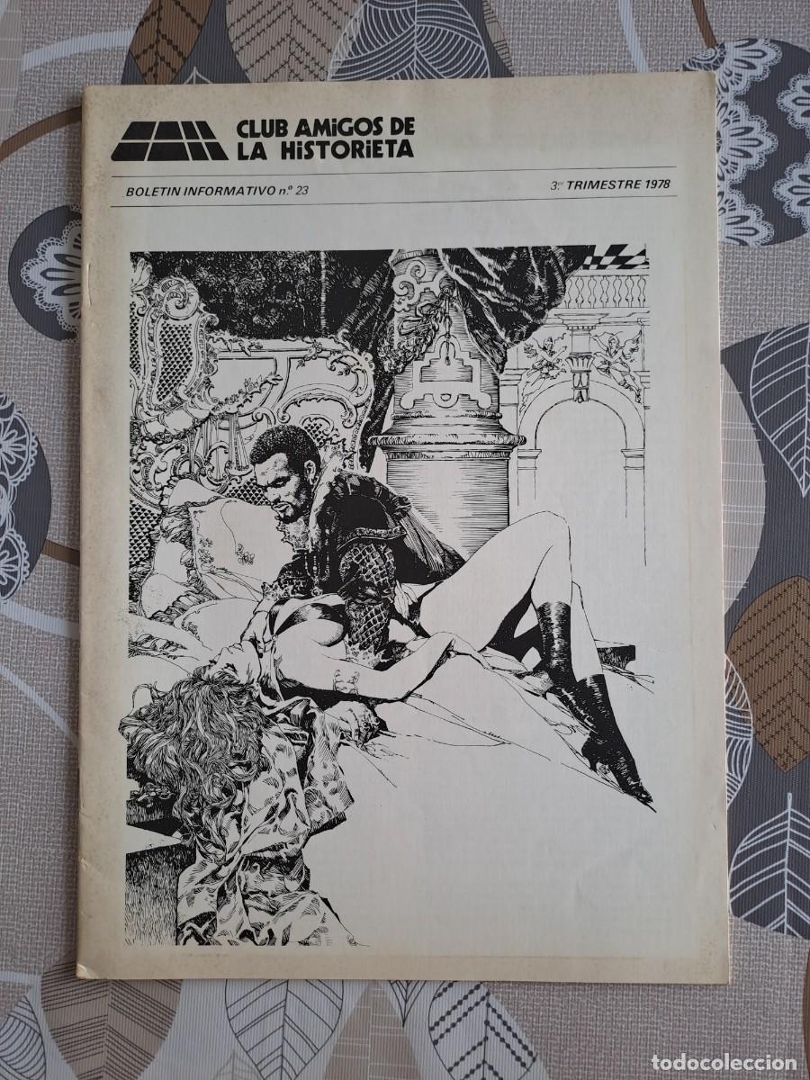 C&oacute;mics: Club amigos de la historieta, bolet&iacute;n 23 Bolsa DA