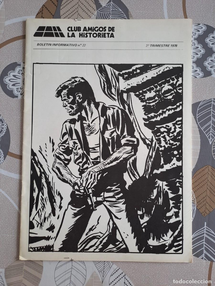 C&oacute;mics: Club amigos de la historieta, bolet&iacute;n 22 Bolsa DA