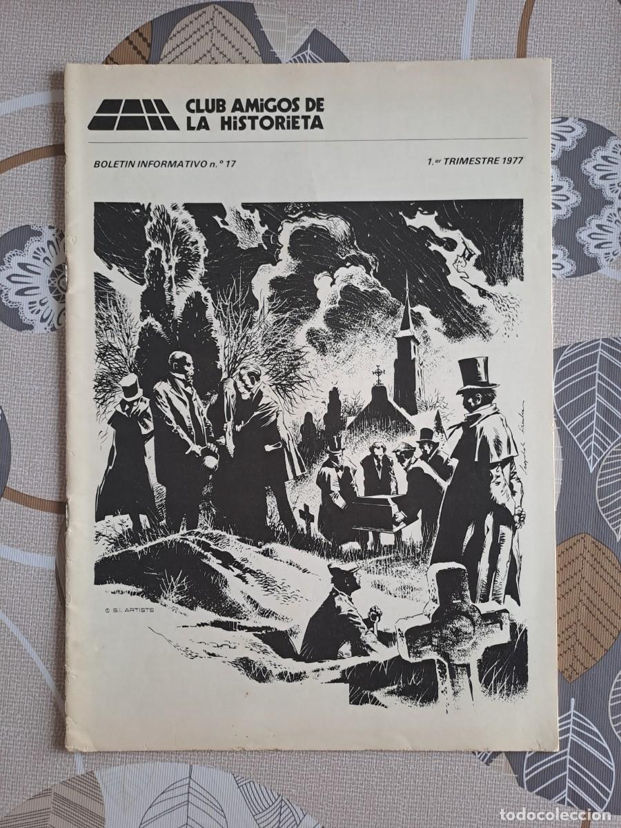 C&oacute;mics: Club amigos de la historieta, bolet&iacute;n 17 Bolsa DA