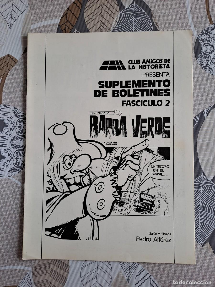 C&oacute;mics: Club amigos de la historieta, suplemento bolet&iacute;n 2 Bolsa DA