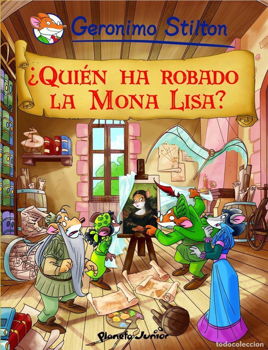 C&oacute;mics: &iquest;Qui&eacute;n Ha Robado la Mona Lisa?: C&oacute;mic Geronimo Stilton 6 - Geronimo Stilton - Planeta Junior