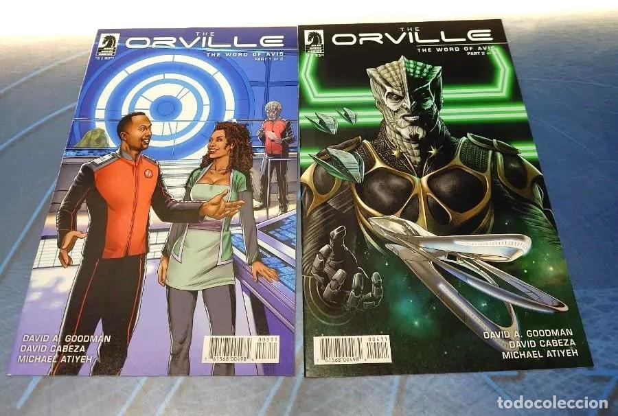 C&oacute;mics: C&oacute;mics: The Orville #3 y #4: The Word of Avis (Partes 1 y 2). Dark Horse Comics.