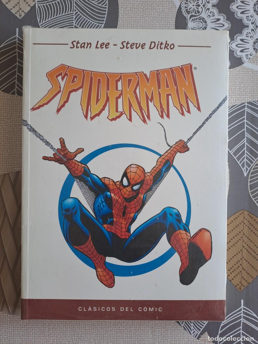 C&oacute;mics: Cl&aacute;sicos del comic, Spiderman, precintado Bolsa DA