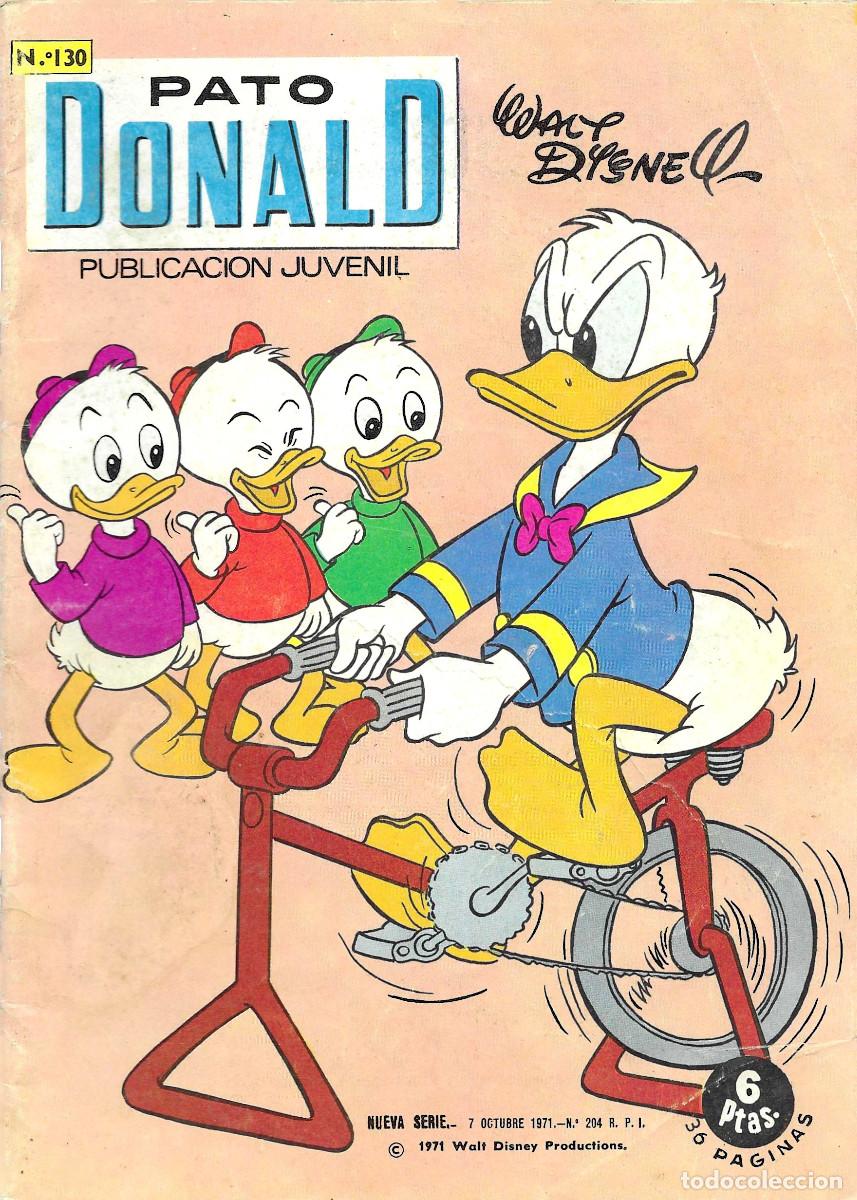 C&oacute;mics: Publicaci&oacute;n Juvenil PATO DONALD. N&ordm; 130