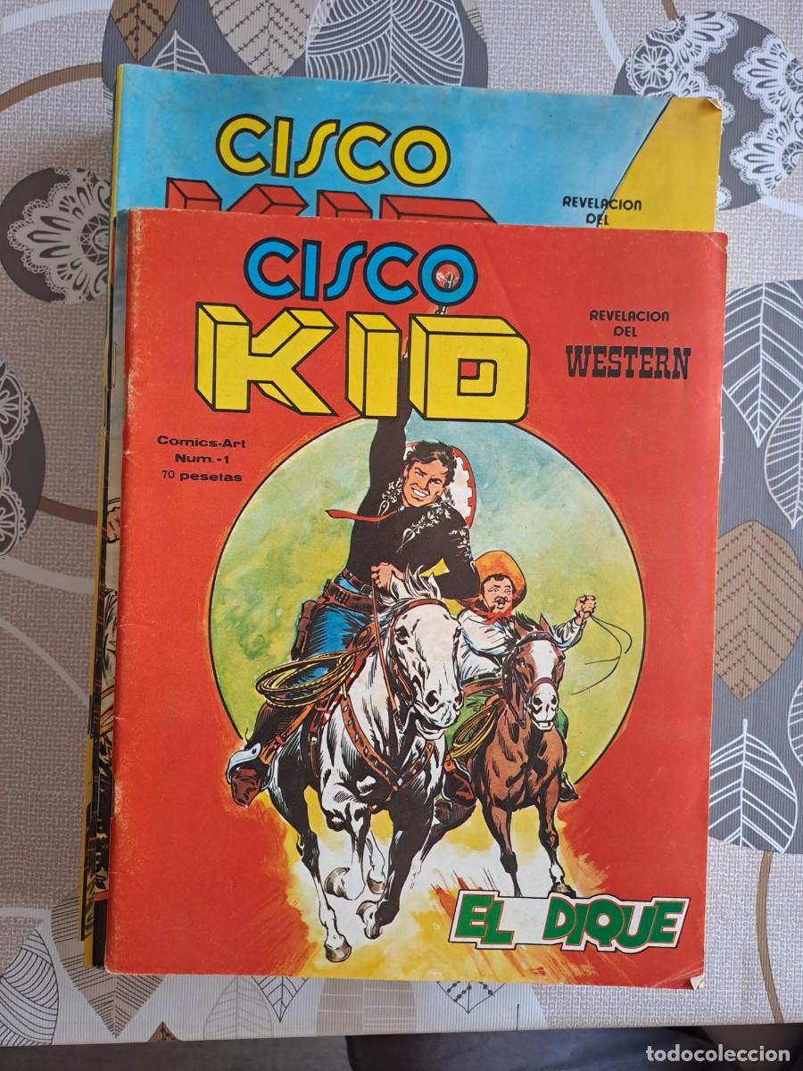 C&oacute;mics: Cisco Kid completa 22 n&uacute;meros, V&eacute;rtice en muy buen estado Bolsa DA