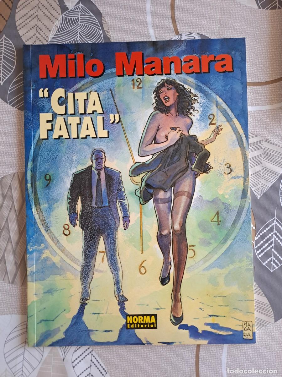 C&oacute;mics: Milo Manara 8, cita fatal, Norma en muy buen estado Bolsa DA