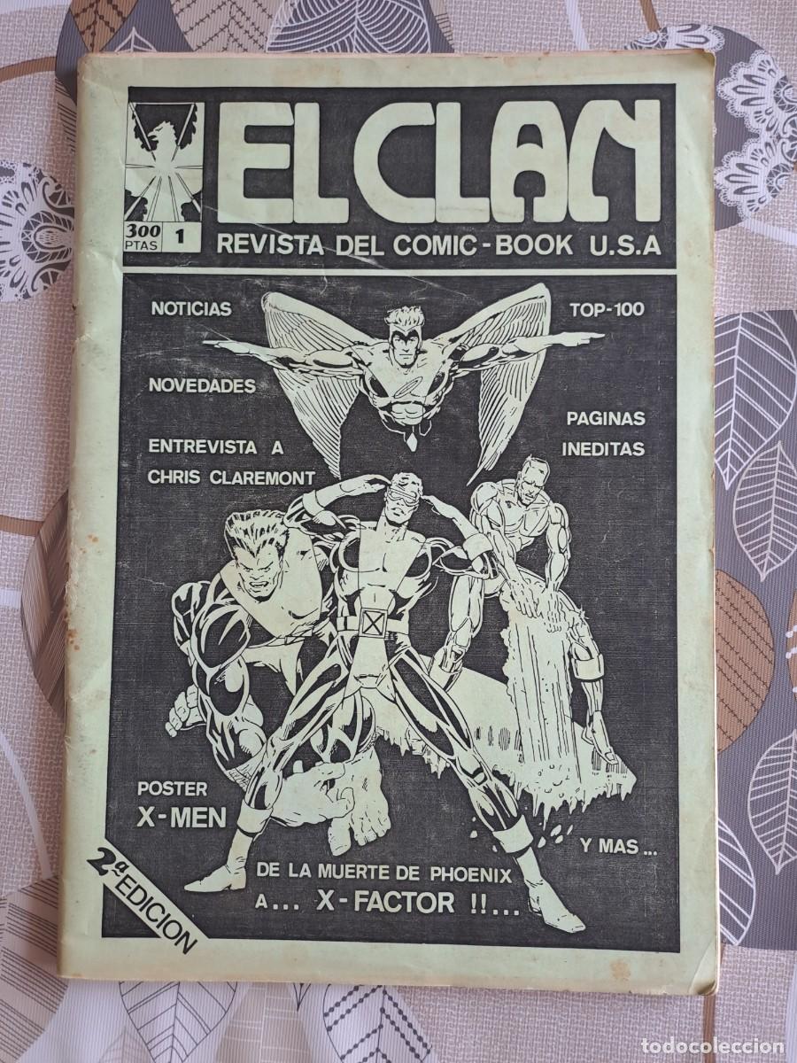 C&oacute;mics: El clan 1, revista del comic-book U.S.A Bolsa DA