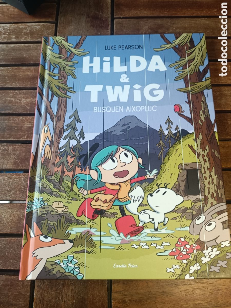 C&oacute;mics: Hilda y Twig Luke Pearson busquen aixopluc estrella polar tapa dura 2025 en catal&aacute;n