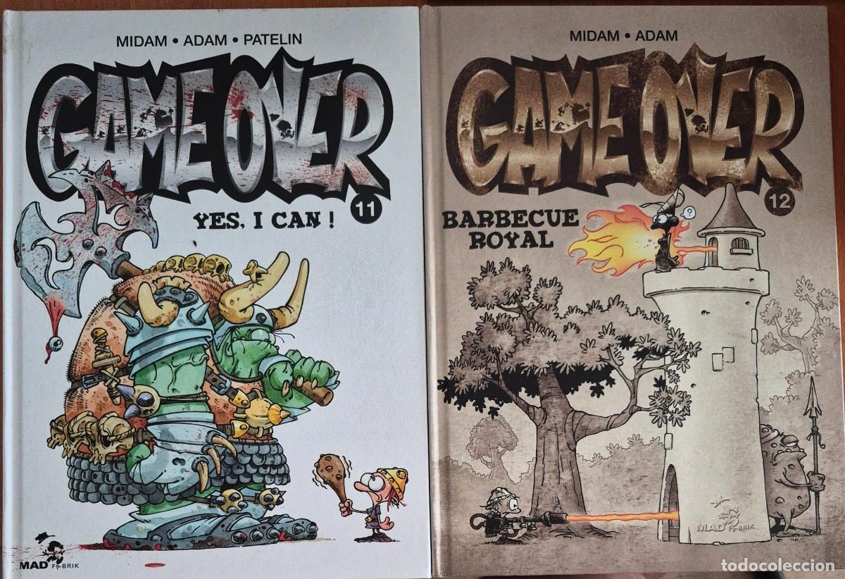 C&oacute;mics: GAME OVER: TOMOS 11 (YES, I CAN!) Y 12 (BARBECUE ROYAL) - MIDAM / ADAM / PATELIN (COMIC)