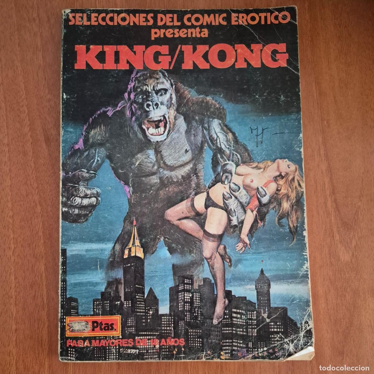C&oacute;mics: KING KONG (SELECCIONES DEL C&Oacute;MIC ER&Oacute;TICO PRESENTA) - COMIC