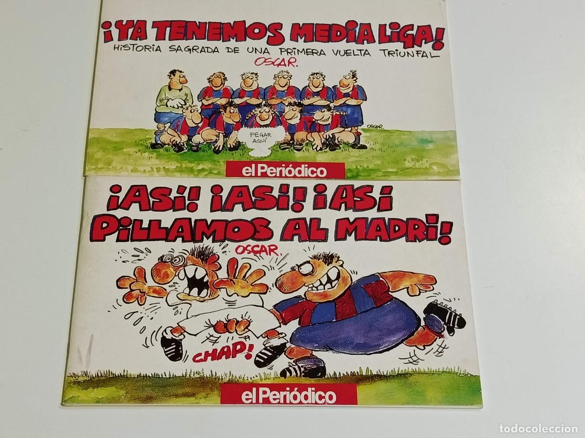 C&oacute;mics: Comics F. C. Barcelona Oscar El peri&oacute;dico