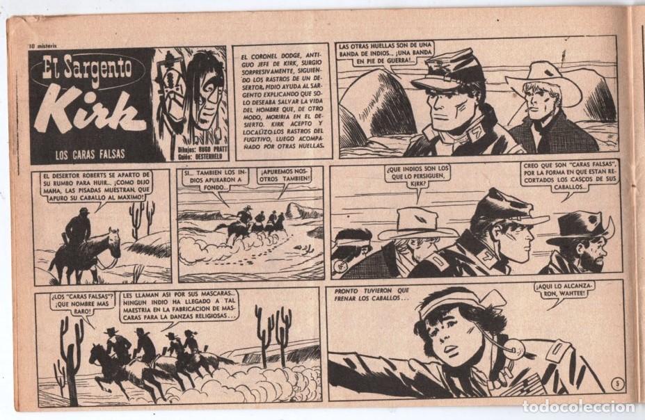 C&oacute;mics: 1956 MISTERIX # 392 SARGENTO KIRK, LAS CARAS FALSAS - PRATT OESTERHELD SOLANO LOPEZ-FUERTE ARGENTINO