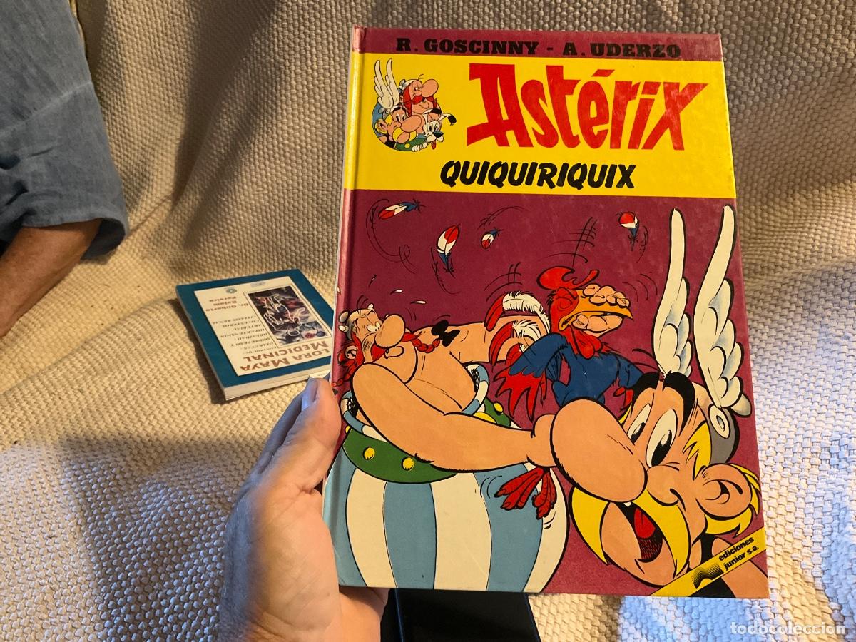 C&oacute;mics: AST&Eacute;RIX QUIQUIRIQUIX. GRIJALBO JUNIOR 1986. CUENTO TAPA DURA N&ordm; 3. BUEN ESTADO Y MUY RARO.