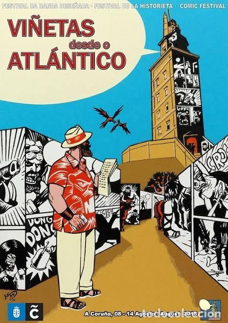 C&oacute;mics: Vi&ntilde;etas desde o Atl&aacute;ntico 2016 - Vvaa - Concello de Coru&ntilde;a