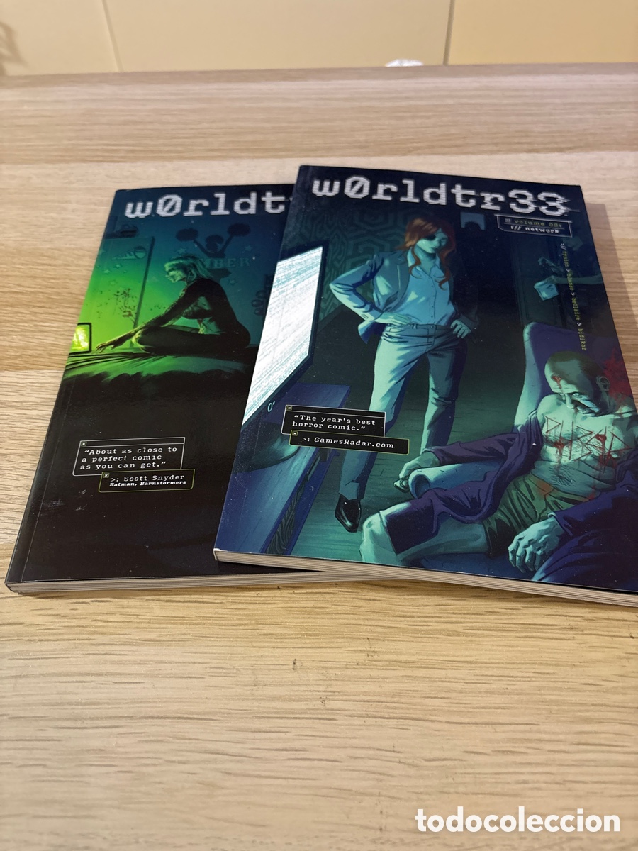 C&oacute;mics: W0rldtr33. James Tynion tomos 1 y 2