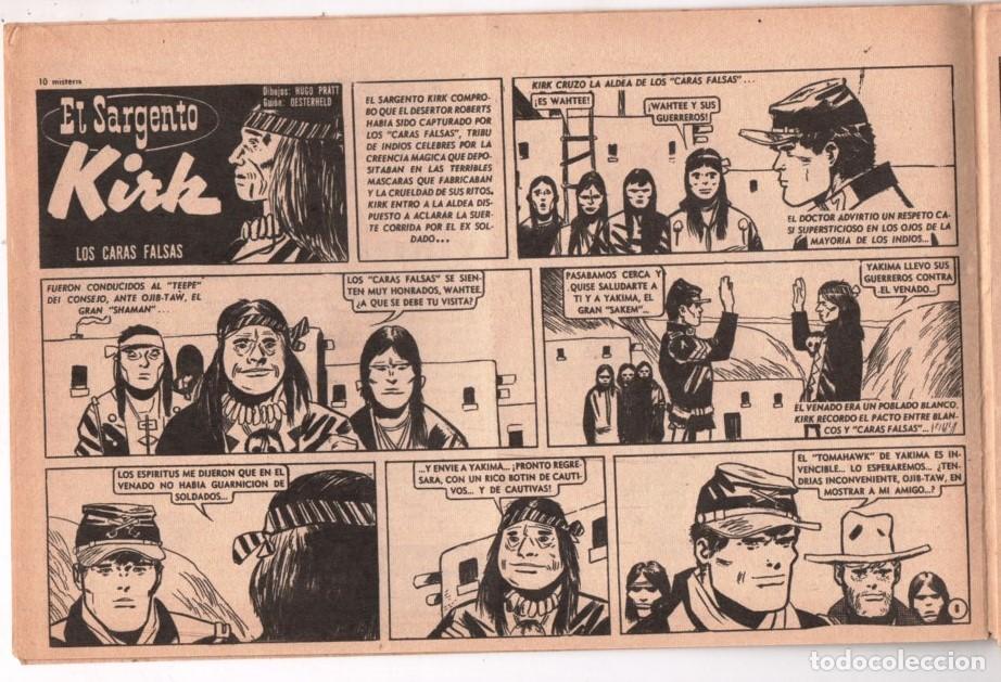 C&oacute;mics: 1956 MISTERIX # 393 SARGENTO KIRK, LAS CARAS FALSAS - PRATT OESTERHELD SOLANO LOPEZ-FUERTE ARGENTINO