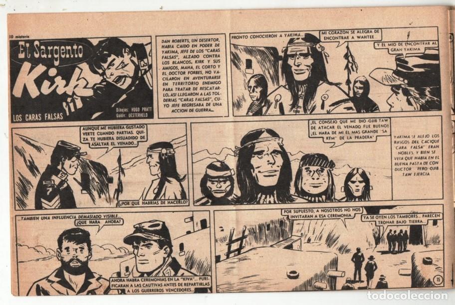 C&oacute;mics: 1956 MISTERIX # 395 SARGENTO KIRK, LAS CARAS FALSAS - PRATT OESTERHELD SOLANO LOPEZ-FUERTE ARGENTINO