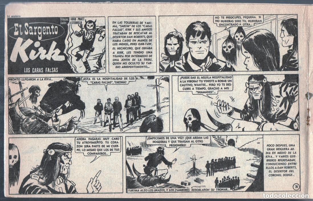 C&oacute;mics: 1956 MISTERIX # 396 SARGENTO KIRK, LAS CARAS FALSAS - PRATT OESTERHELD SOLANO LOPEZ-FUERTE ARGENTINO