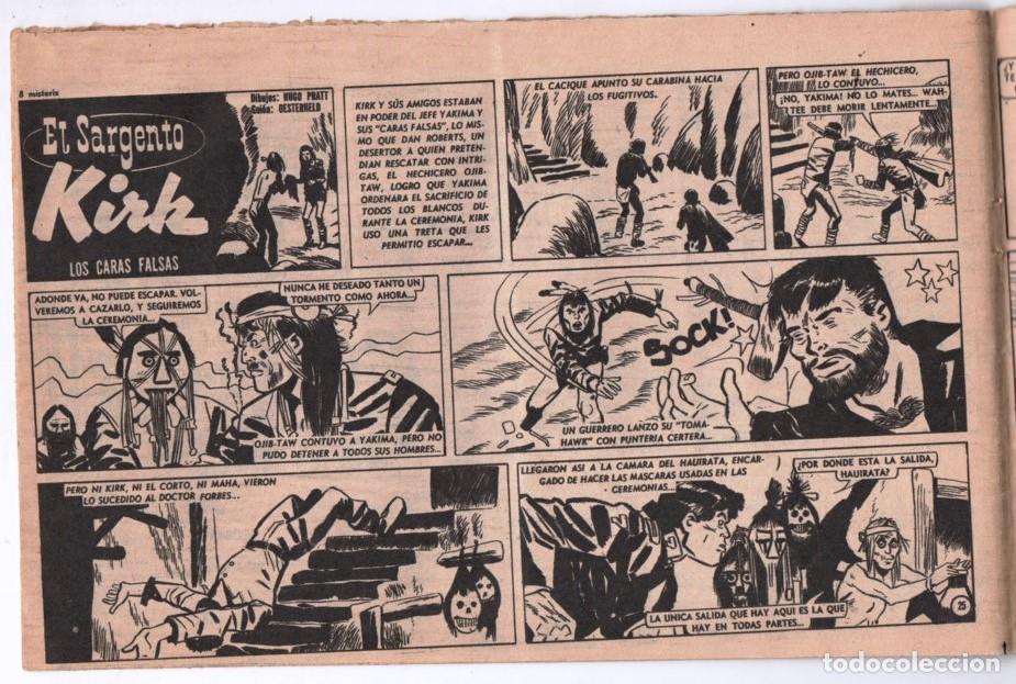 C&oacute;mics: 1956 MISTERIX # 397 SARGENTO KIRK, LAS CARAS FALSAS - PRATT OESTERHELD SOLANO LOPEZ-FUERTE ARGENTINO
