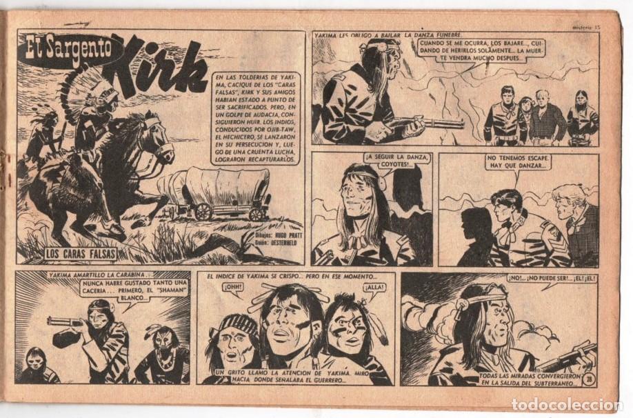 C&oacute;mics: 1956 MISTERIX # 398 SARGENTO KIRK, LAS CARAS FALSAS - PRATT OESTERHELD SOLANO LOPEZ-FUERTE ARGENTINO