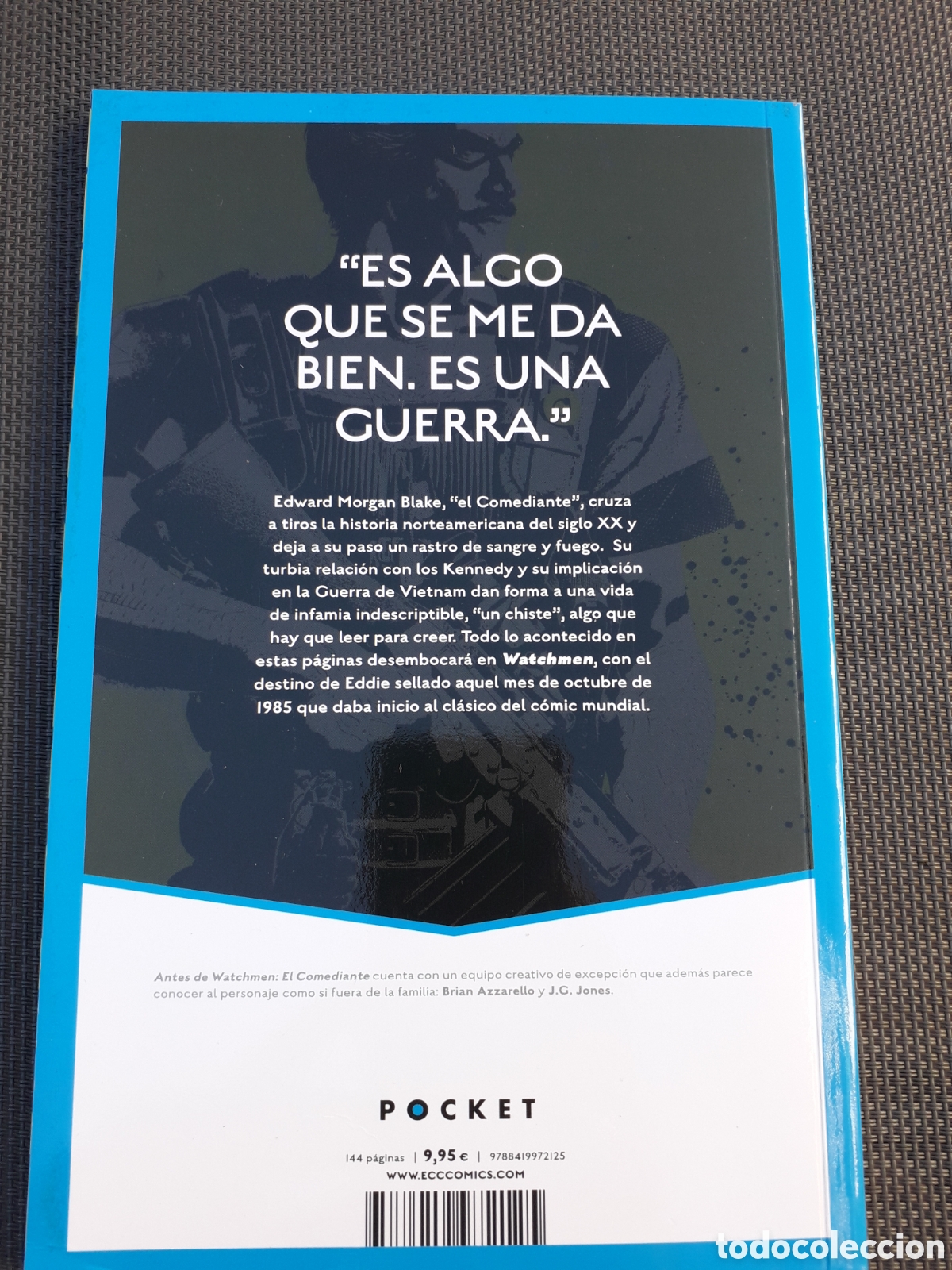 C&oacute;mics: ANTES DE WATCHMEN. EL COMEDIANTE. DC POCKET. EXCELENTE ESTADO - Foto 2