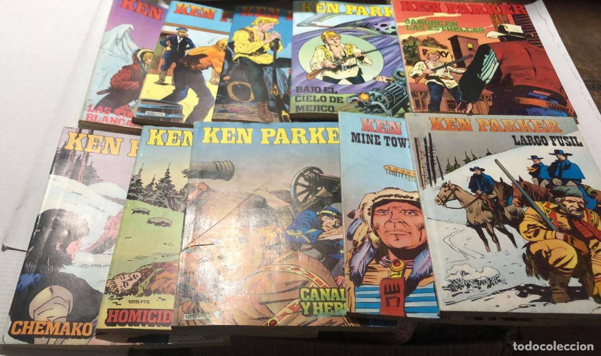 C&oacute;mics: KEN PARKER - TOMOS 1 AL 10 - ZINCO - BUEN ESTADO