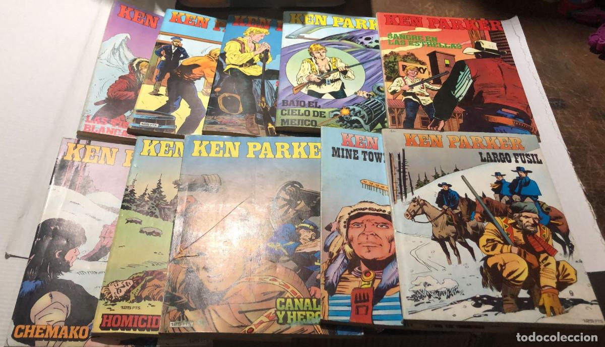 C&oacute;mics: KEN PARKER - TOMOS 1 AL 10 - ZINCO - BUEN ESTADO - Foto 2