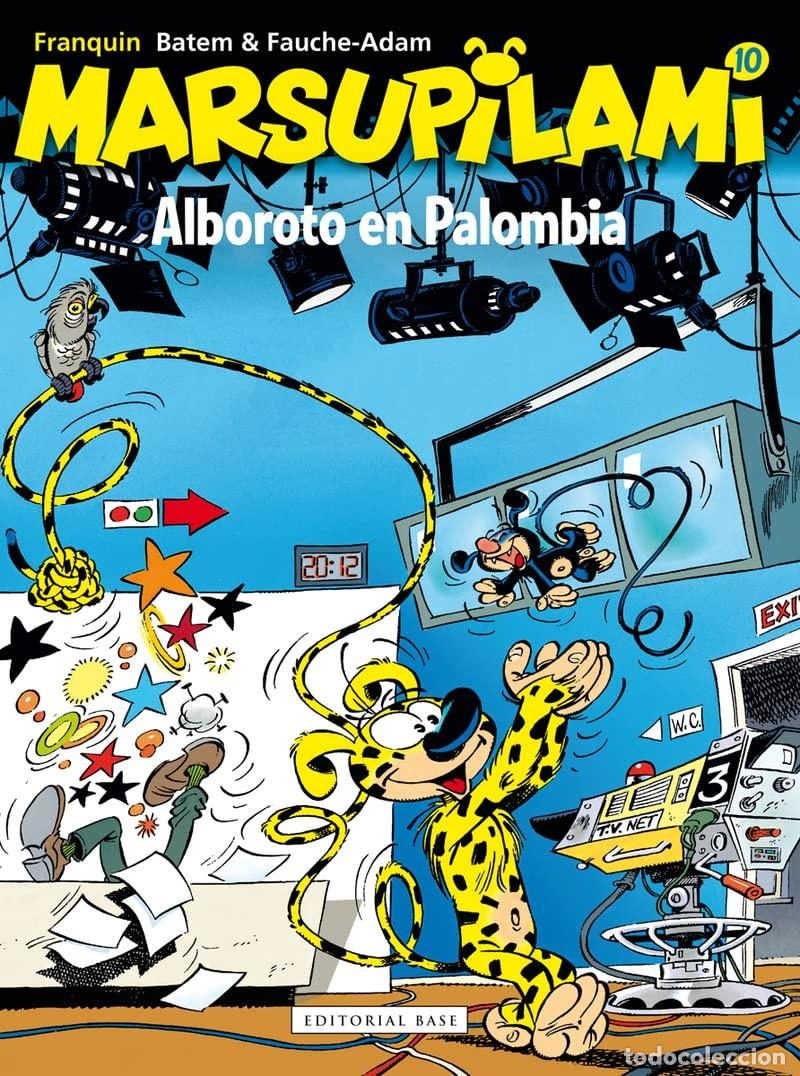 C&oacute;mics: Marsupilami 10. Alboroto en Palombia - Franquin; Batem; Fauche; Adam - Editorial Base