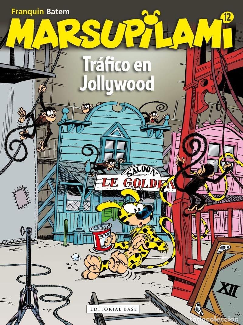 C&oacute;mics: Marsupilami 12. Tr&aacute;fico en Jollywood - Franquin; Batem - Editorial Base