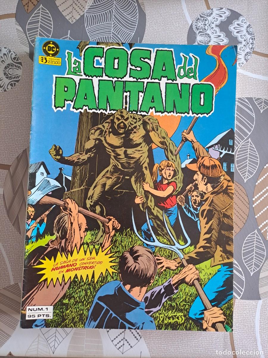 C&oacute;mics: La cosa del pantano completa 10 n&uacute;meros, Zinco en buen estado Bolsa DA