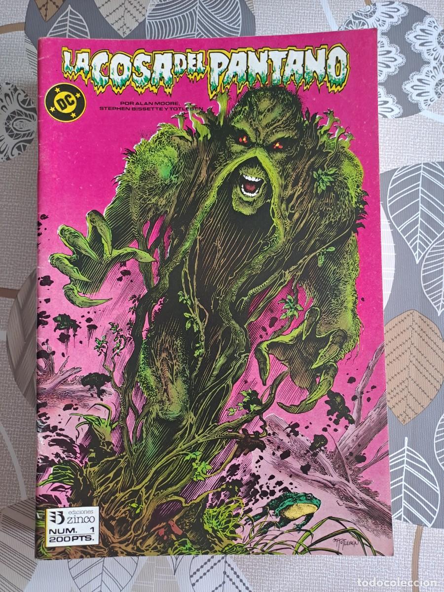 C&oacute;mics: La cosa del pantano completa 12 n&uacute;meros, Zinco en buen estado Bolsa DA